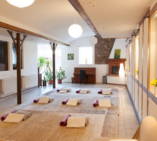 Gutshof Einklang Yogaraum